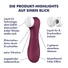 Kép 2/7 - Satisfyer Pro 2 Gen3 - okos léghullámos csiklóizgató (piros)