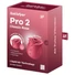 Kép 7/7 - Satisfyer Pro 2 Rose Classic - léghullámos csiklóizgató (piros)