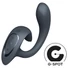 Kép 1/6 - Satisfyer G for Goddess 1 - csikló- és G-pont vibrátor (szürke)