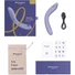Kép 11/15 - Womanizer OG - akkus, léghullámos 2in1 G-pont vibrátor (lila)