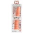 Kép 2/6 - Dillio Wild Thing - barázdált dildó (19cm) - narancs
