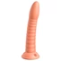 Kép 4/6 - Dillio Wild Thing - barázdált dildó (19cm) - narancs