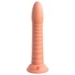 Kép 6/6 - Dillio Wild Thing - barázdált dildó (19cm) - narancs