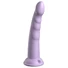 Kép 4/7 - Dillio Slim Seven - tapadókorongos stimuláló dildó (20cm) - lila
