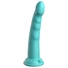 Kép 4/7 - Dillio Slim Seven - tapadókorong stimuláló dildó (20cm) - türkiz