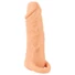 Kép 3/9 - Nature Skin - péniszköpeny és műpunci - 18cm (natúr)