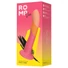 Kép 7/7 - ROMP Dizi - rugalmas szilikon dildó (pink-narancs)
