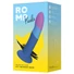 Kép 7/7 - ROMP Piccolo - rugalmas szilikon dildó (kék-lila)