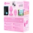 Kép 2/4 - b-vibe heart - akkus, rádiós anál vibrátor (pink)