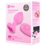 Kép 1/4 - b-vibe heart - akkus, rádiós anál vibrátor (pink)