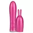 Kép 1/3 - Durex Tease & Vibe - rúdvibrátor nyuszis csiklóizgatóval (pink)