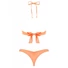 Kép 4/6 - Obsessive Paralia - merevítős, nyakpántos bikini (korall)