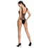 Kép 2/2 - Passion BS086 - átlátszó sávos body (fekete) - S-L