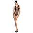 Kép 1/2 - Passion BS086 - átlátszó sávos body (fekete) - S-L