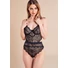 Kép 1/4 - Be Wicked Bettany - csipke body (fekete)