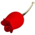 Kép 3/9 - Pretty Love Rose Lover - nyelves 2in1 csikló vibrátor (piros)