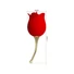 Kép 8/9 - Pretty Love Rose Lover - nyelves 2in1 csikló vibrátor (piros)