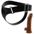 Kép 3/7 - Pretty Love Harness - univerzális alsó dildóval - 17 cm (fekete)