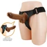Kép 4/7 - Pretty Love Harness - univerzális alsó dildóval - 17 cm (fekete)