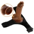 Kép 5/7 - Pretty Love Harness - univerzális alsó dildóval - 17 cm (fekete)