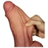 Kép 2/8 - Lovetoy - kétrétegű élethű dildó - 26cm (natúr)
