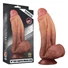 Kép 4/8 - Lovetoy - kétrétegű élethű dildó - 26cm (natúr)