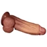 Kép 5/8 - Lovetoy - kétrétegű élethű dildó - 26cm (natúr)