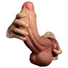 Kép 8/8 - Lovetoy - kétrétegű élethű dildó - 26cm (natúr)