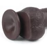 Kép 4/9 - Lovetoy Sliding-Skin - kétrétegű dildó - 23cm (barna)