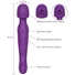 Kép 2/6 - Tracy's Dog Wand - pulzáló masszírozó vibrátor (lila)