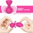 Kép 2/7 - Tracy's Dog Ben Wa Balls - vibrációs gésagolyó szett (3 db) - pink
