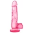 Kép 2/2 - bjours Sweet N Hard 4 - tapadókorongos, herés dildó (pink)