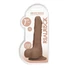Kép 2/9 - RealRock Dong 7 - élethű, herés dildó (17cm) - sötét natúr