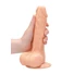 Kép 9/9 - RealRock Dong 8 - élethű, herés dildó (20cm) - natúr