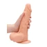 Kép 9/9 - RealRock Dong 9 - élethű, herés dildó (23cm) - natúr
