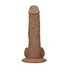 Kép 5/9 - RealRock Dong 9 - élethű, herés dildó (23cm) - sötét natúr