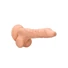 Kép 7/9 - RealRock Dong 10 - élethű, herés dildó (25cm) - natúr
