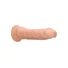 Kép 7/9 - RealRock Dong 7 - élethű dildó (17cm) - natúr
