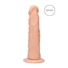 Kép 1/9 - RealRock Dong 7 - élethű dildó (17cm) - natúr
