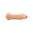 Kép 7/8 - RealRock Dong 10 - élethű dildó (25cm) - natúr