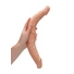 Kép 4/6 - RealRock Double Dong 14 - dupla dildó (36cm) - natúr