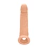 Kép 5/10 - RealRock Penis Sleeve 9 - péniszköpeny (21,5cm) - natúr