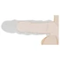 Kép 8/10 - RealRock Penis Sleeve 9 - péniszköpeny (21,5cm) - natúr