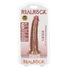 Kép 4/7 - RealRock Slim - realisztikus dildó 15,5cm (sötét natúr)