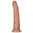 Kép 7/7 - RealRock Slim - realisztikus dildó 15,5cm (sötét natúr)