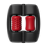 Kép 2/13 - Orctan - akkus pénisz masszázsgép (fekete-piros)