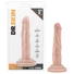 Kép 1/4 - Dr. Skin 5 - tapadókorongos élethű dildó - natúr (14,5cm)