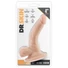 Kép 7/7 - Dr. Skin 4 - tapadókorongos, herés élethű dildó - natúr (12cm)