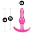 Kép 4/4 - B Yours - anál plug (pink)