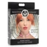 Kép 4/4 - Master Series Kinky Kitty - nyakörv cica fej karikával (pink)